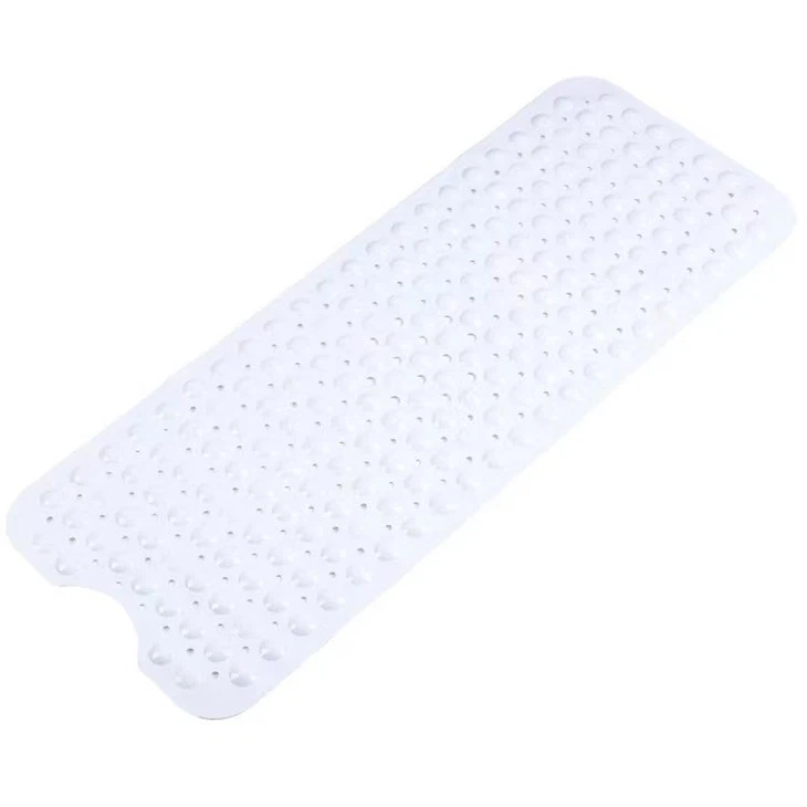 40*100cm Bathroom Non-slip Mat Bath Massage Foot Mat Long PVC Bathtub Mat Shower Mat