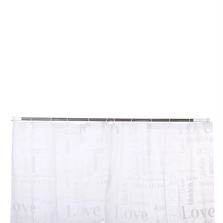 Durable Stainless Steel Rust-resistant Adjustable Shower Curtain Rod