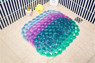 Imeytyvä liukumaton kylpymatto